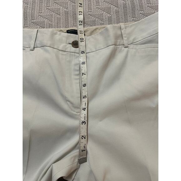 Talbots khaki the perfect crop pants size 10 - Picture 7 of 8